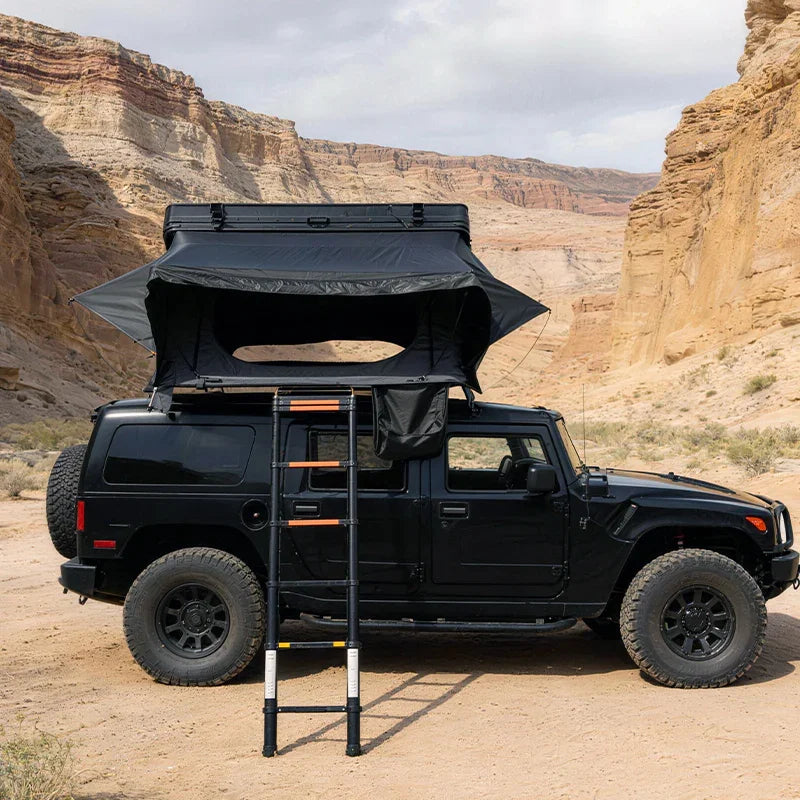 GeerTop Fold Aluminum Hard Shell Car Rooftop Tent
