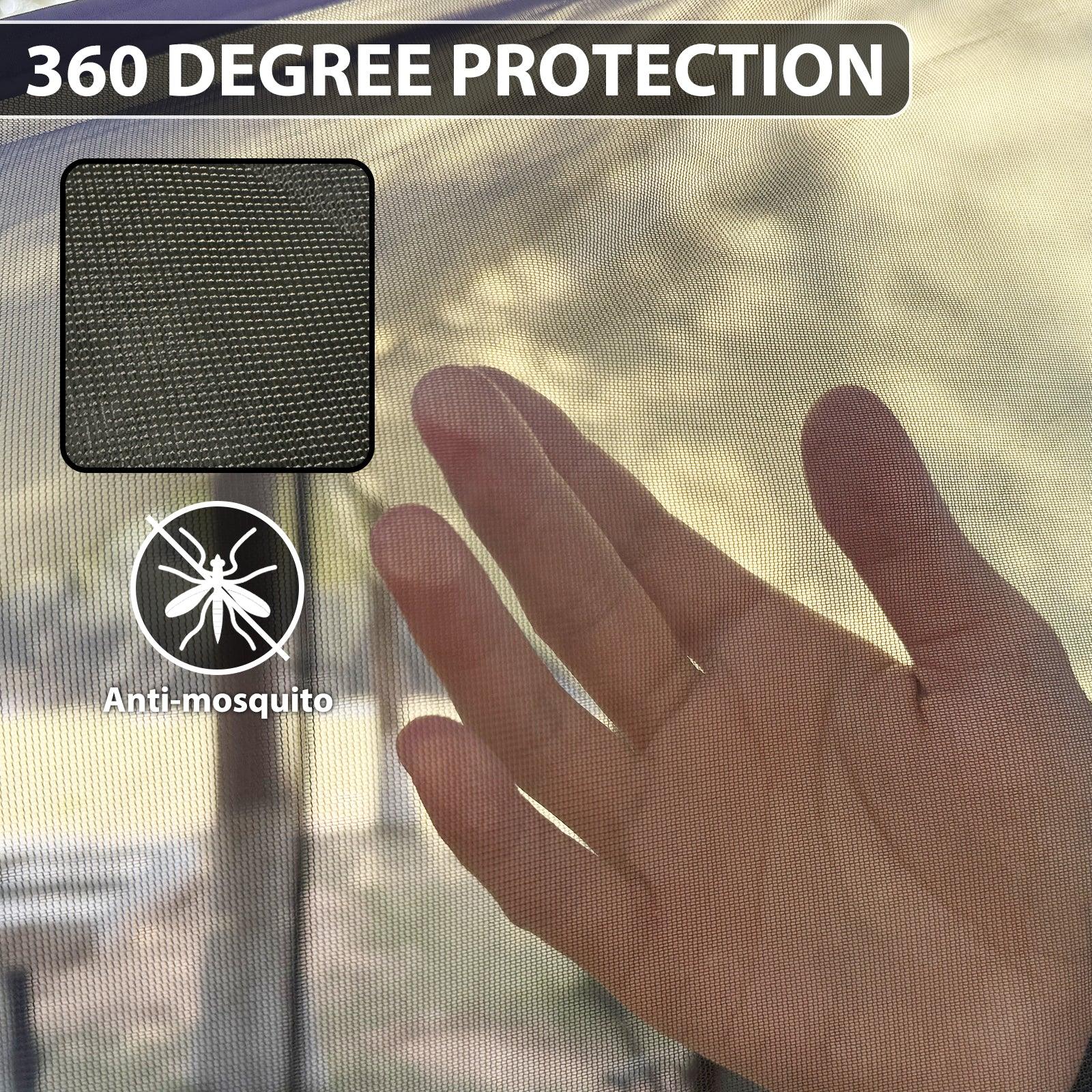 GEERTOP Lightweight Multipurpose Camping Tarp with Bug Net - GeerTop Outdoor