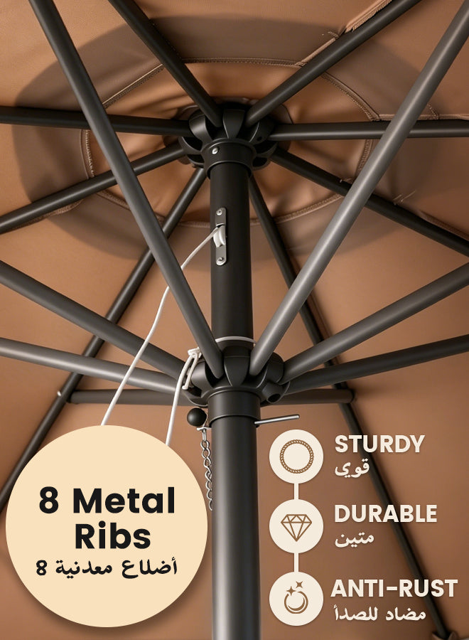 GeerTop 9FT Patio Umbrella