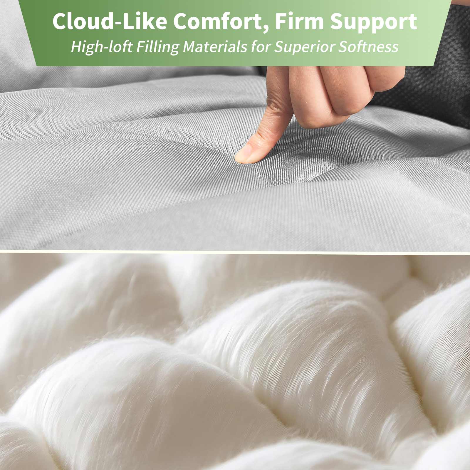 GEERTOP Oversized Camping Chair with Removable Footrest