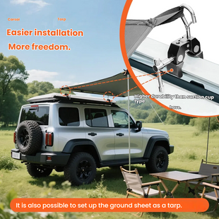 GeerTop Universal Car Awning Mounting Brackets