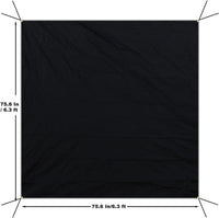 GEERTOP Water-Resistant PE Tent Footprint