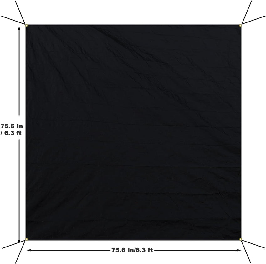 GEERTOP Water-Resistant PE Tent Footprint