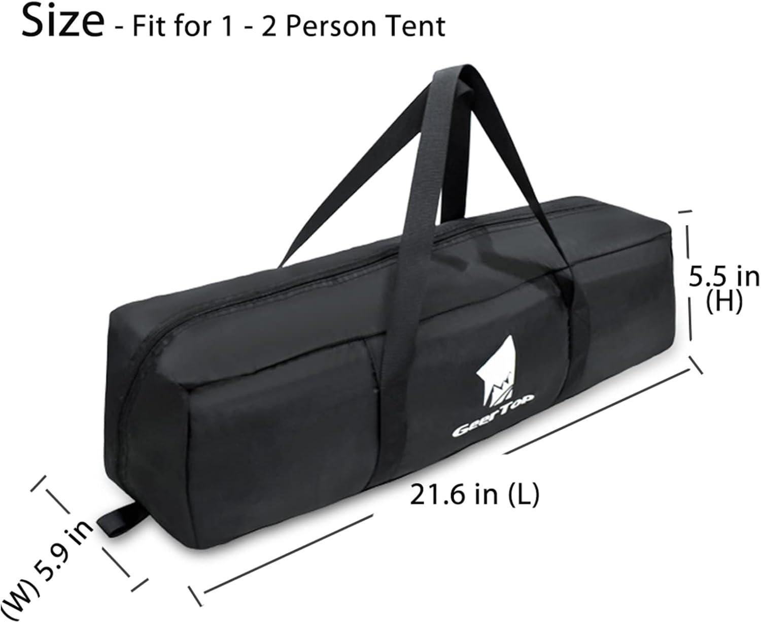 GEERTOP 210D Oxford Foldable Camping Sack Ultralight Gear Bag - GeerTop Outdoor