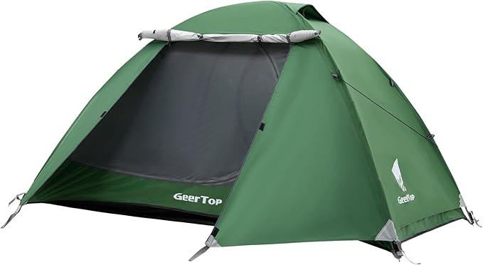 GEERTOP 2 Person 3 Season Camping Tent - GeerTop Outdoor