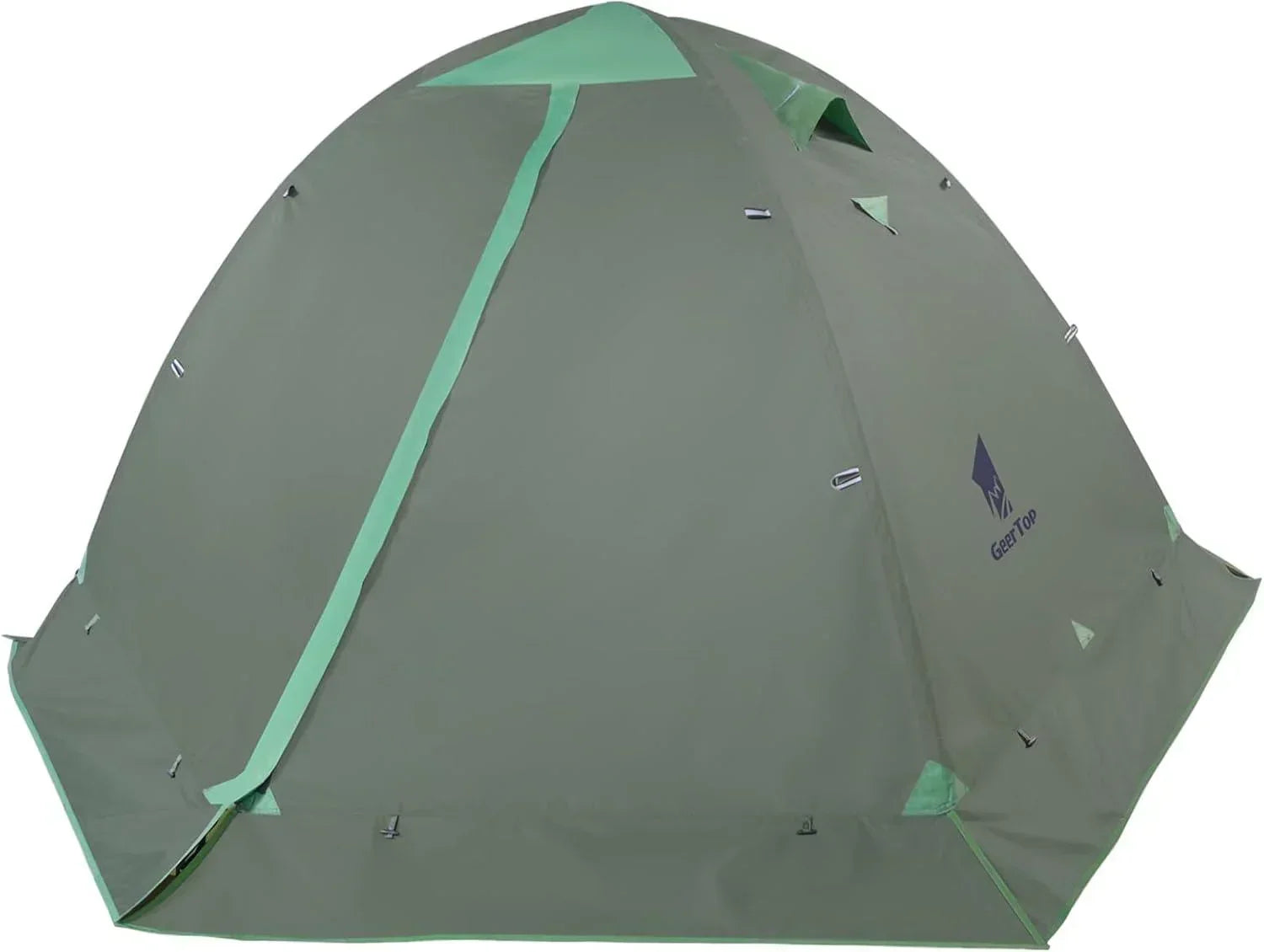 GEERTOP Toproad2 2 Person 4 Season Backpacking Tent - Khaki - GeerTop Outdoor