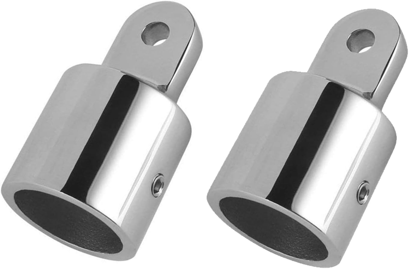 Stainless Steel Bimini Top Caps for 7/8 Inch Boat Tubing