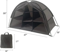 Camping Storage Tent With Zippered Flap