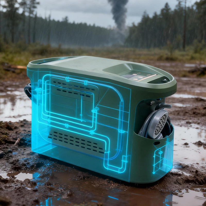 GWH-1 Thermostatic Portable Gas Water Heater