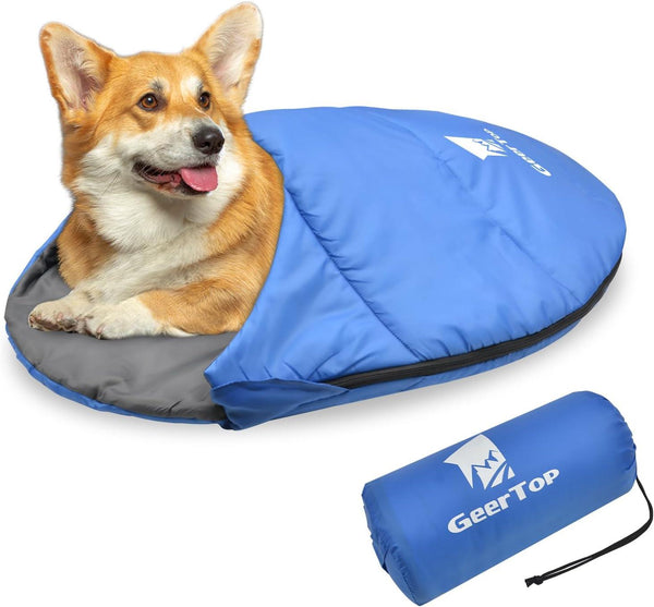 GEERTOP Portable Dog Sleeping Bag Washable Pet Bed - GeerTop Outdoor
