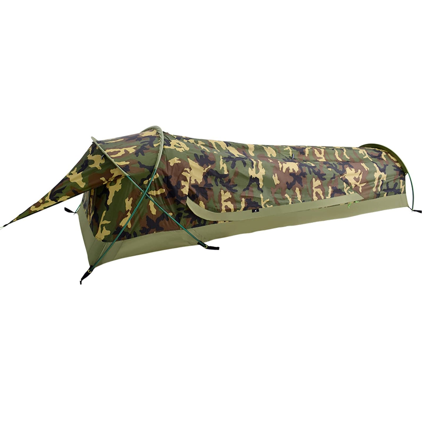 GEERTOP Ultralight Single Person Bivy Tent for Camp Waterproof 1 Man Tent for Camping Hiking Backpacking Hunting Outdoor Survival Gear - Easy Set Up