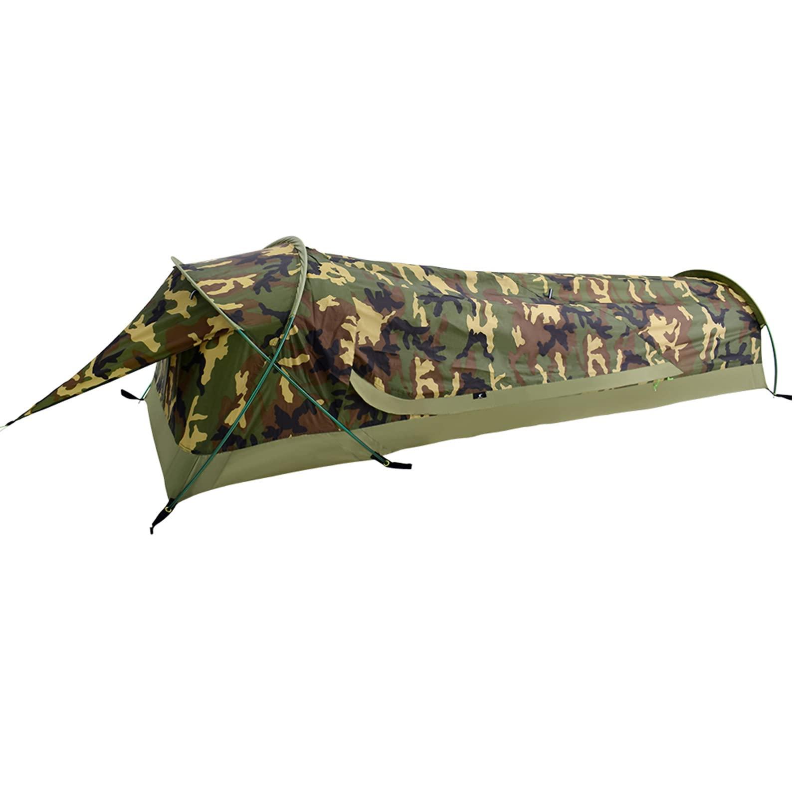 GEERTOP BivyII 1 Person 3 Season Ultralight Backpacking Tent - Realistic Camo - GeerTop Outdoor