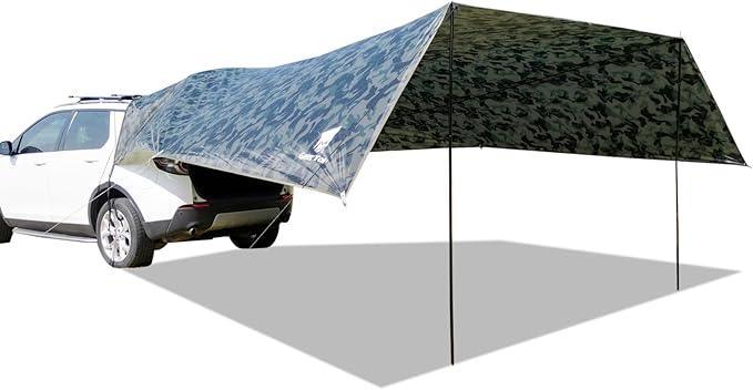 GEERTOP Plus Size Shelter Car Awning Camping Tarp - Camouflage - GeerTop Outdoor