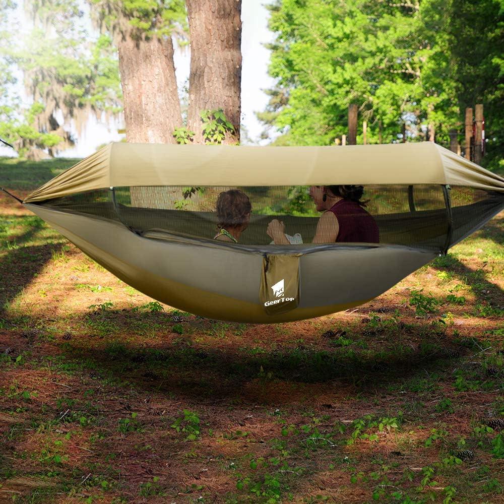 2 person camping hammock tent GEERTOP Mosquito Proof Camping Hammock