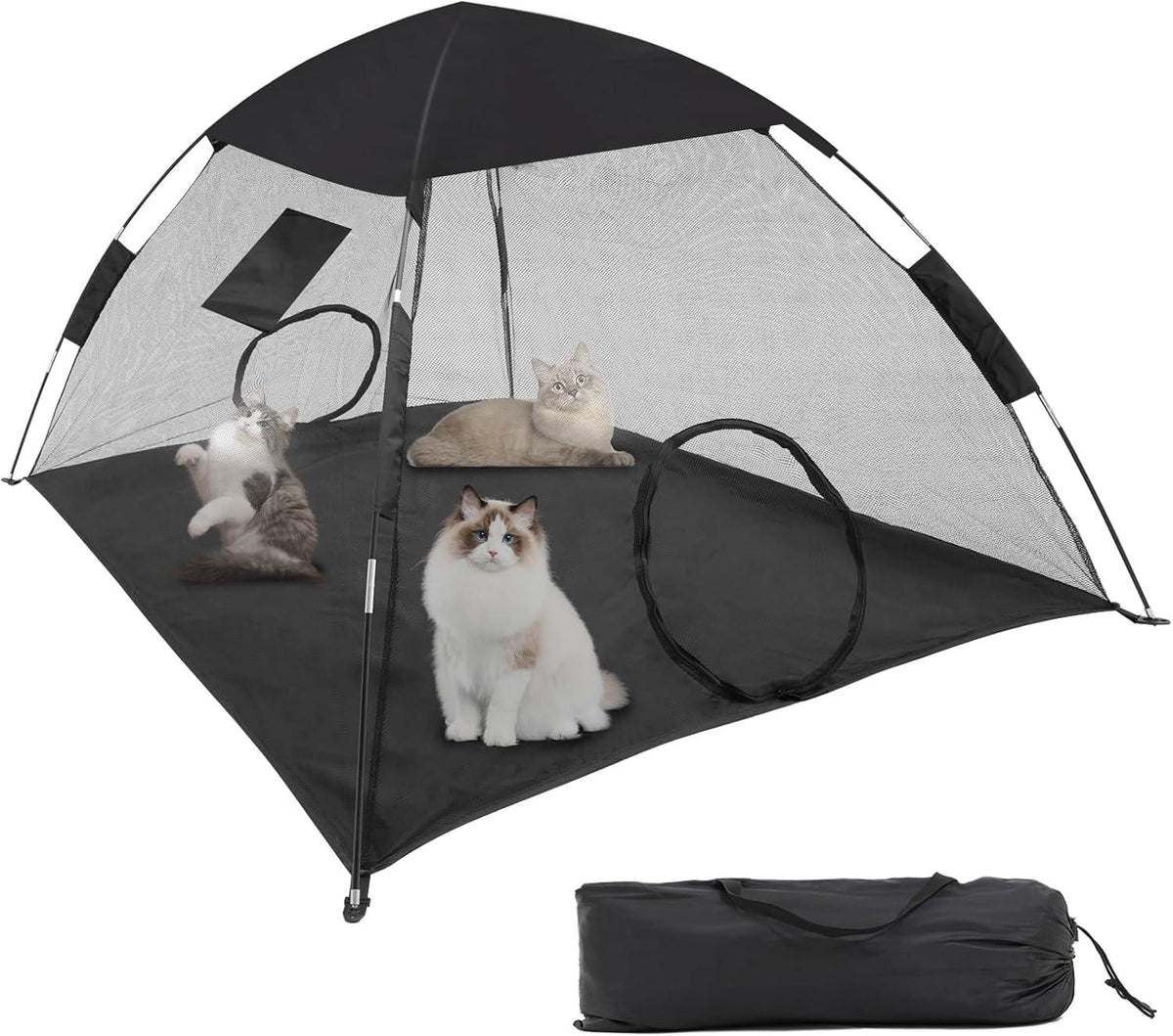 outdoor tent for cats GEERTOP Outdoor Cat Tent