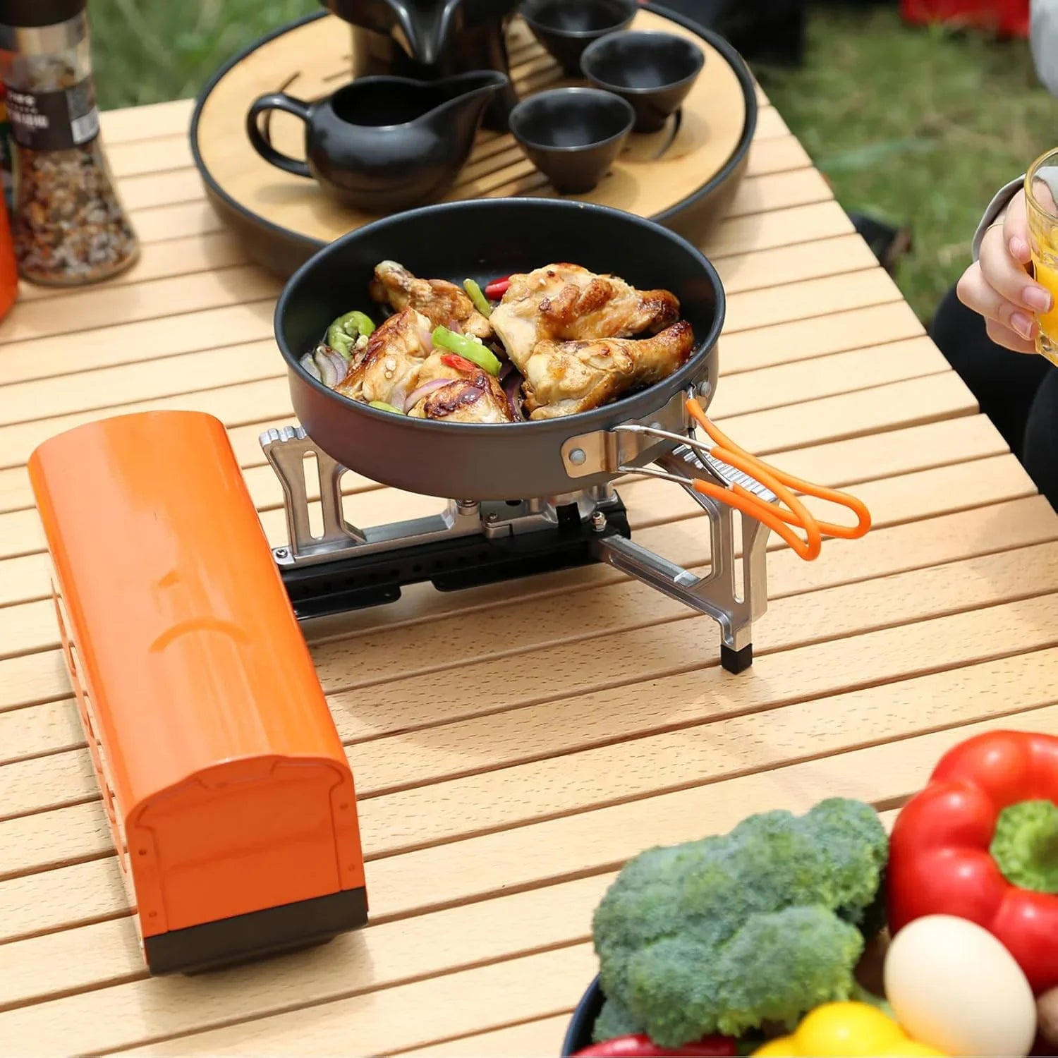Foldable Butane Camping Stove