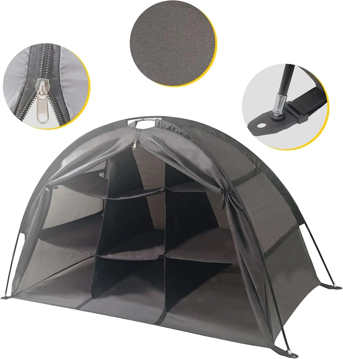 tent flap Camping Storage Tent With Zippered Flap