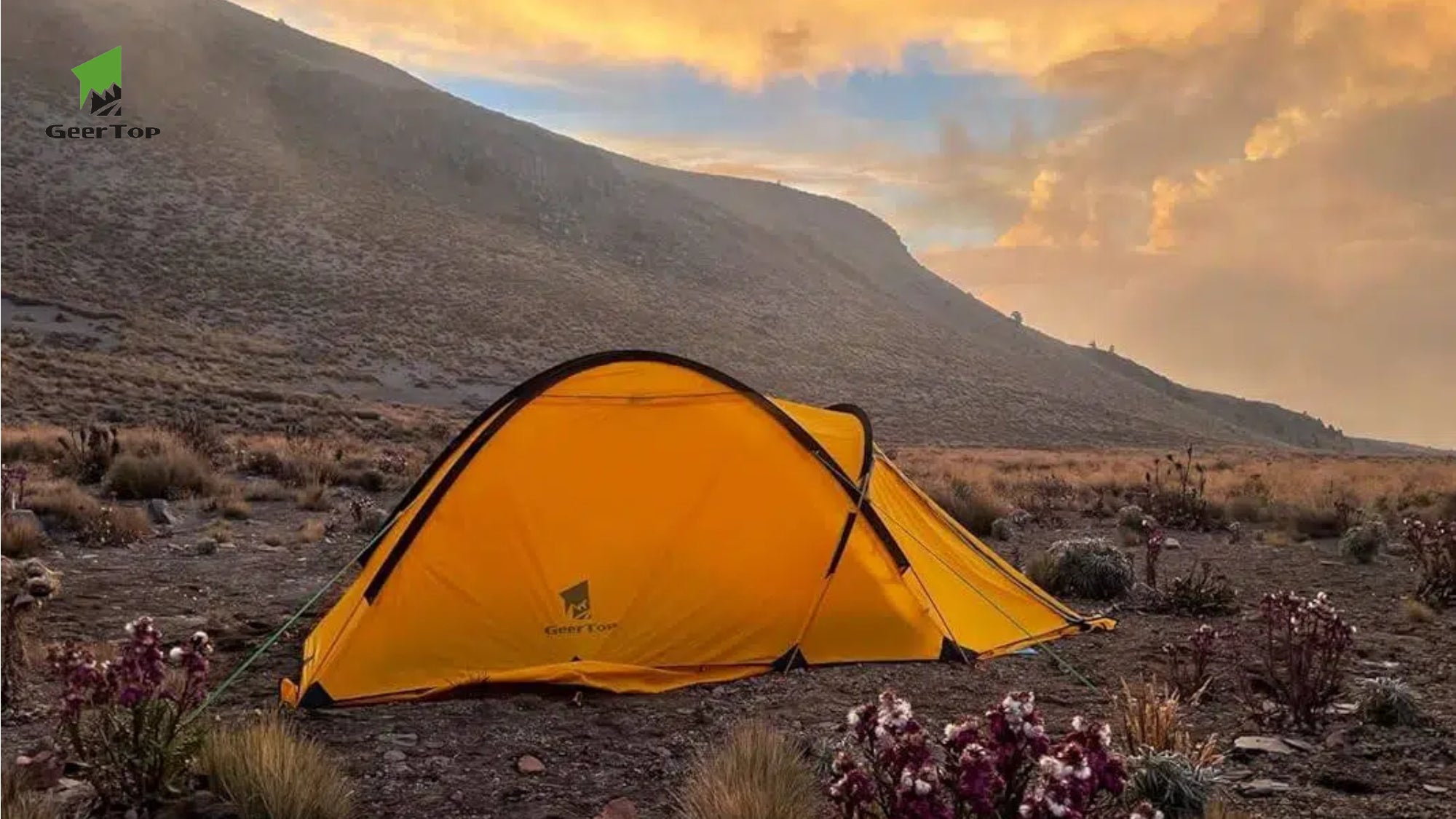 GEERTOP Navigator 2 Person 4-Season Mountaineering Tent