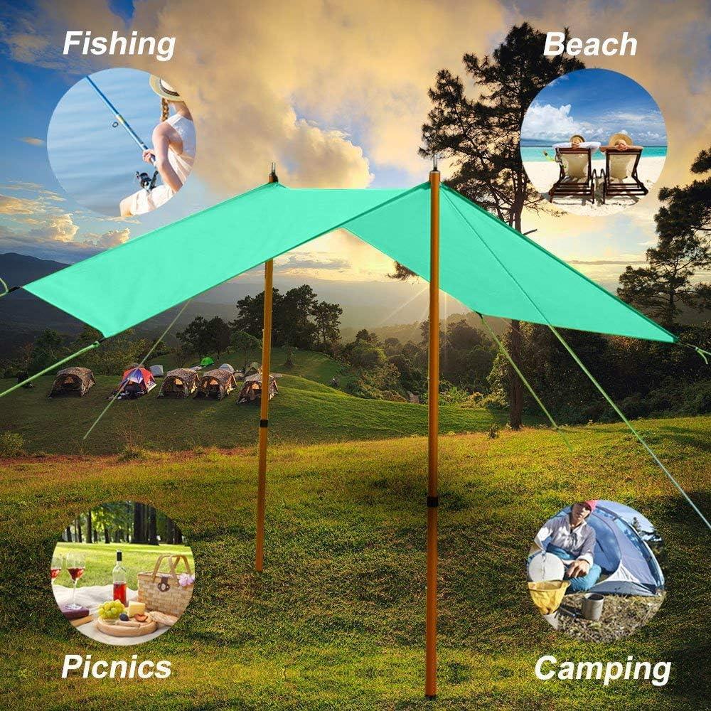 GEERTOP Waterproof Lightweight Tent Floor Footprint, 260 x 210 cm