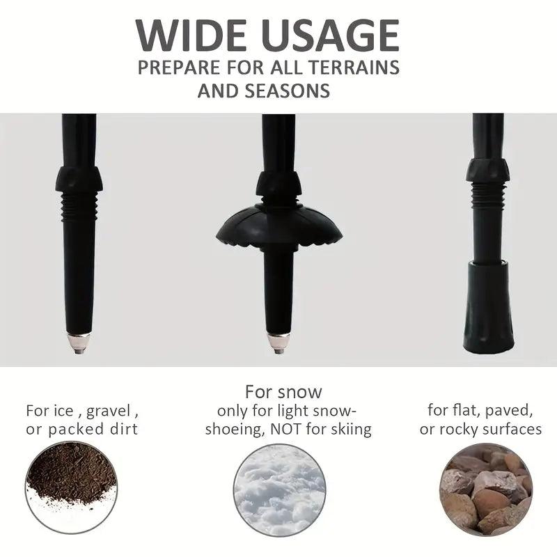 Lightweight Aluminum Quick-Lock Trekking Poles - GeerTop Outdoor
