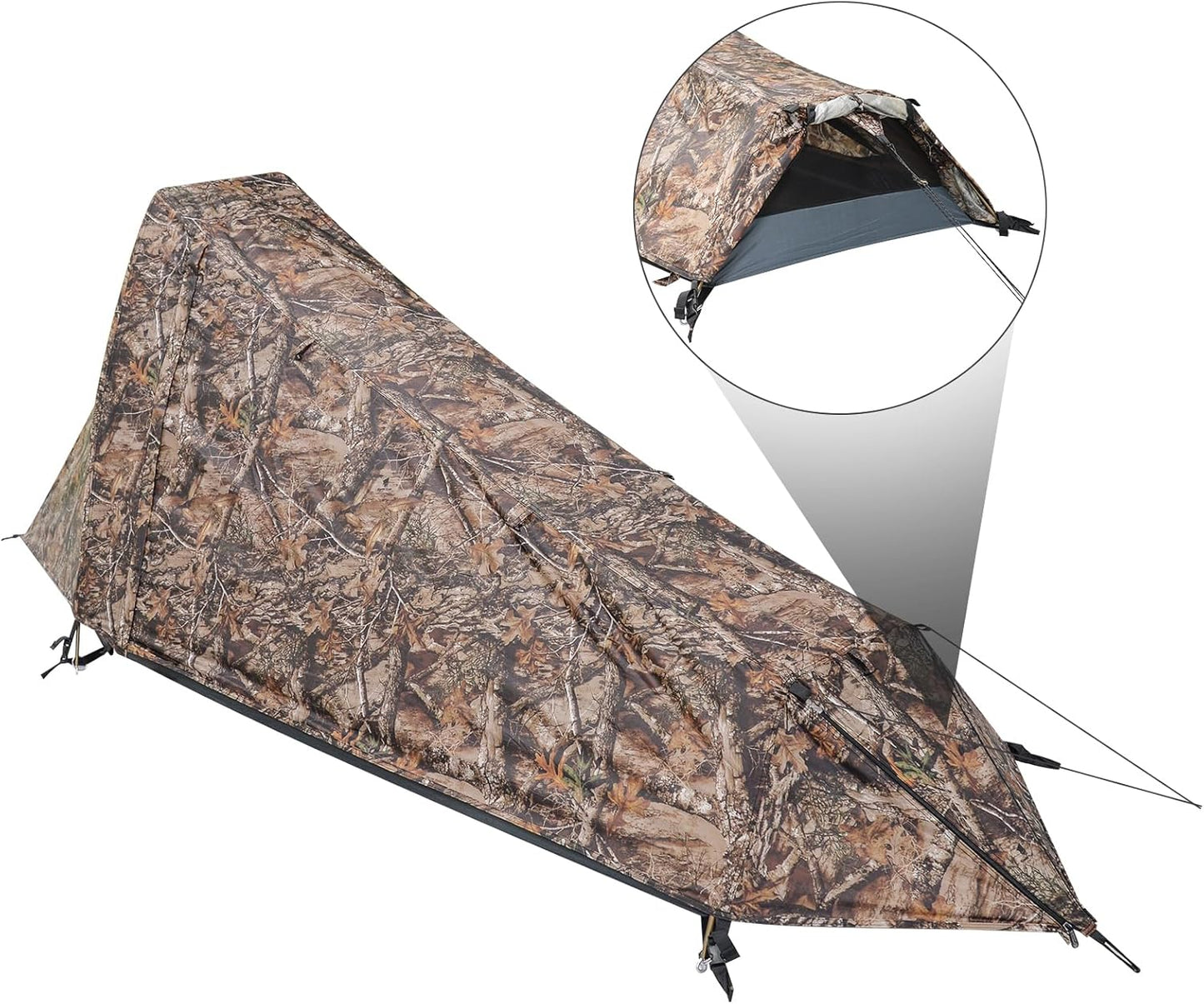 GEERTOP Blazer 1 Person 3 Season Lightweight Backpacking Tent