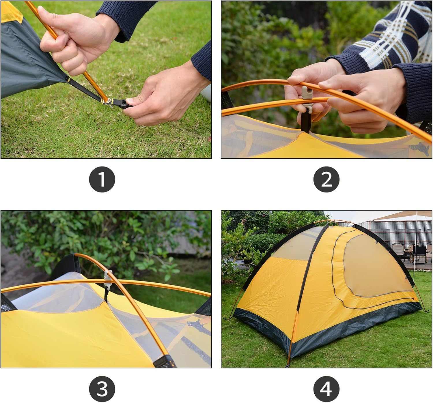 tent spares GEERTOP Toproad2 Portable Aluminum Replacement Tent Poles