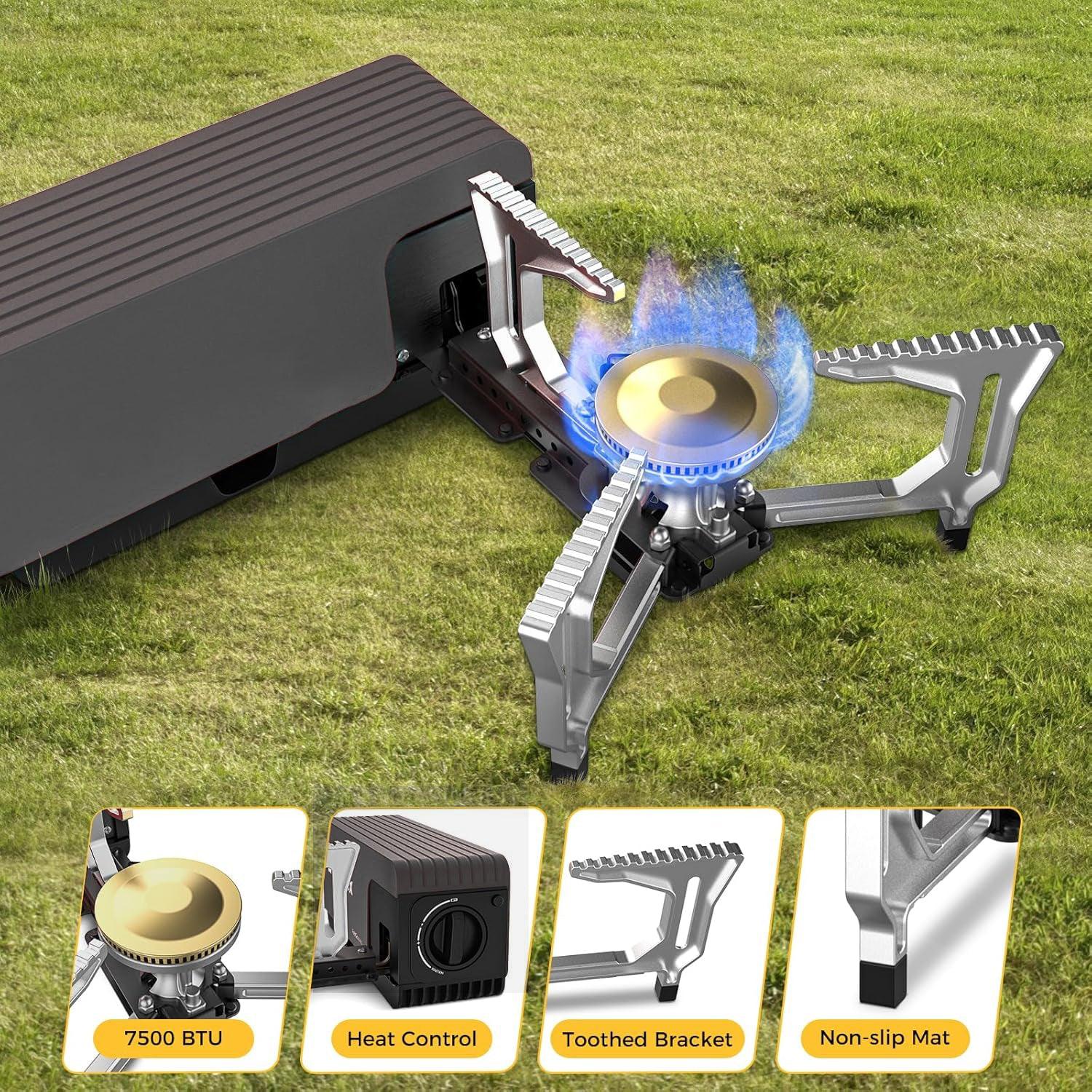Foldable Butane Camping Stove