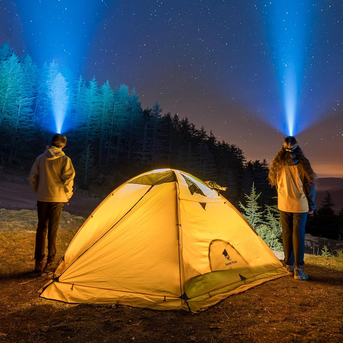 Toproad4 4 Person 4 Season Tent - Yellow