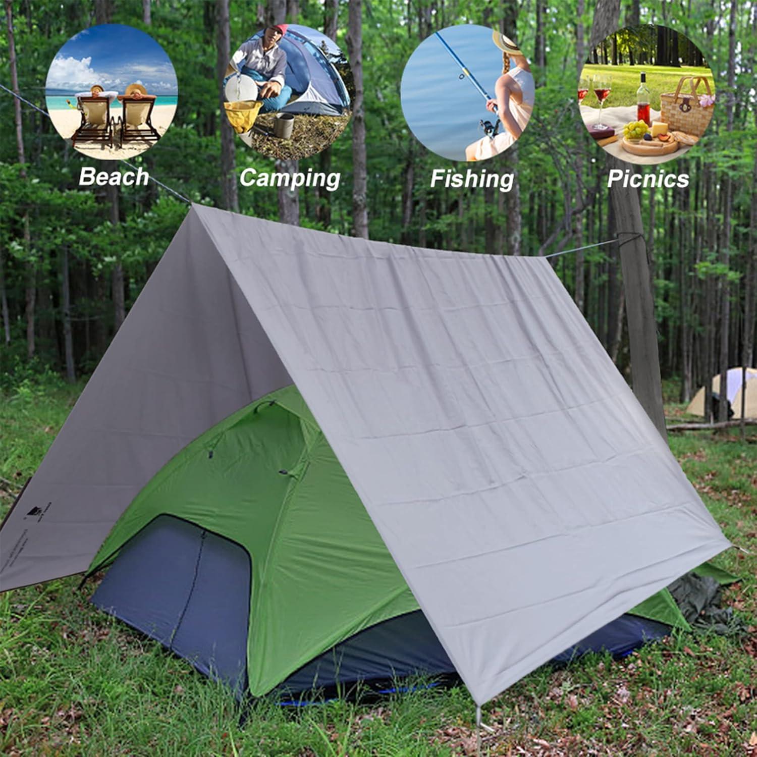 GEERTOP Waterproof Tent Footprint Camping Ground Mat - GeerTop Outdoor