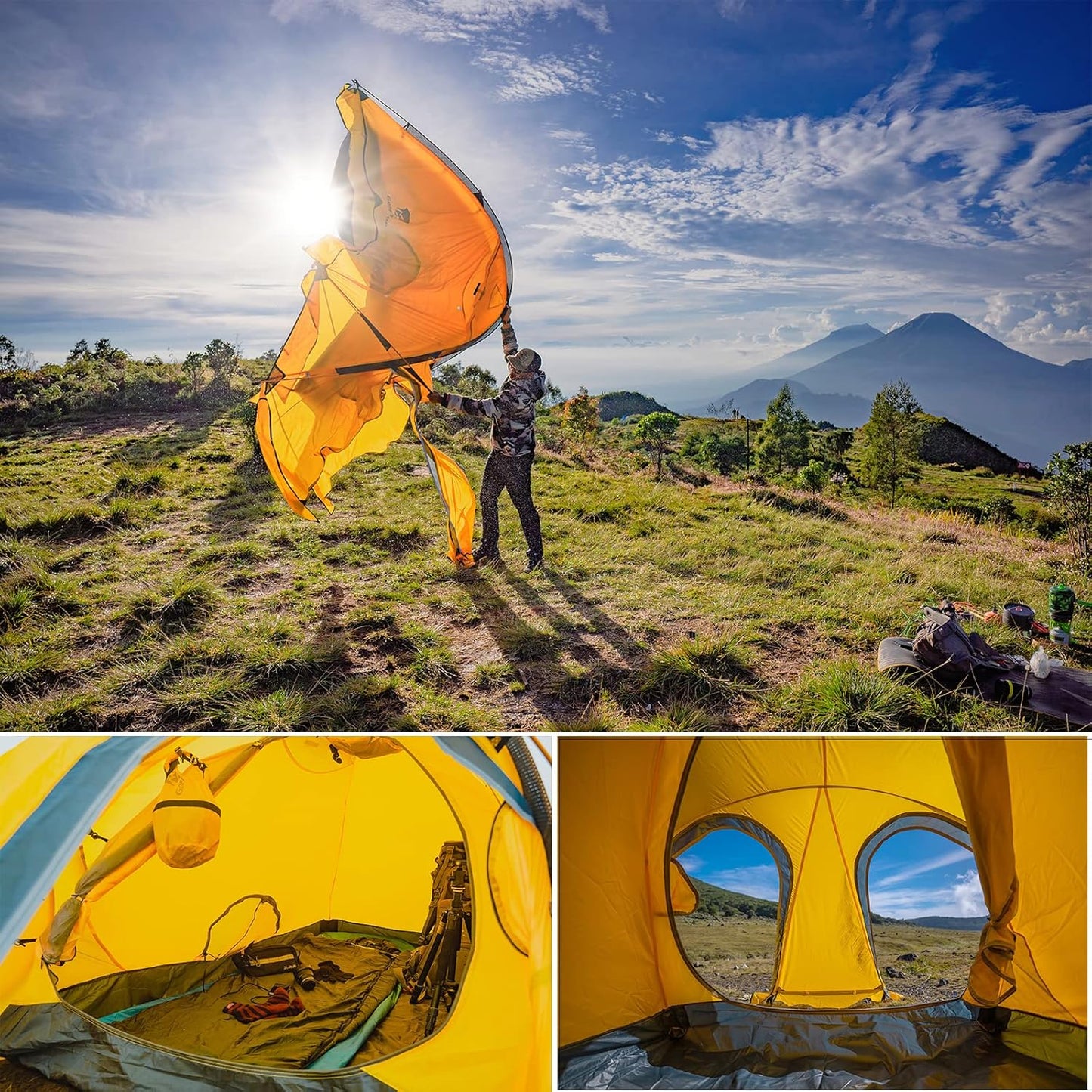 GEERTOP Navigator 2 Person 4 Season Mountaineering Tent
