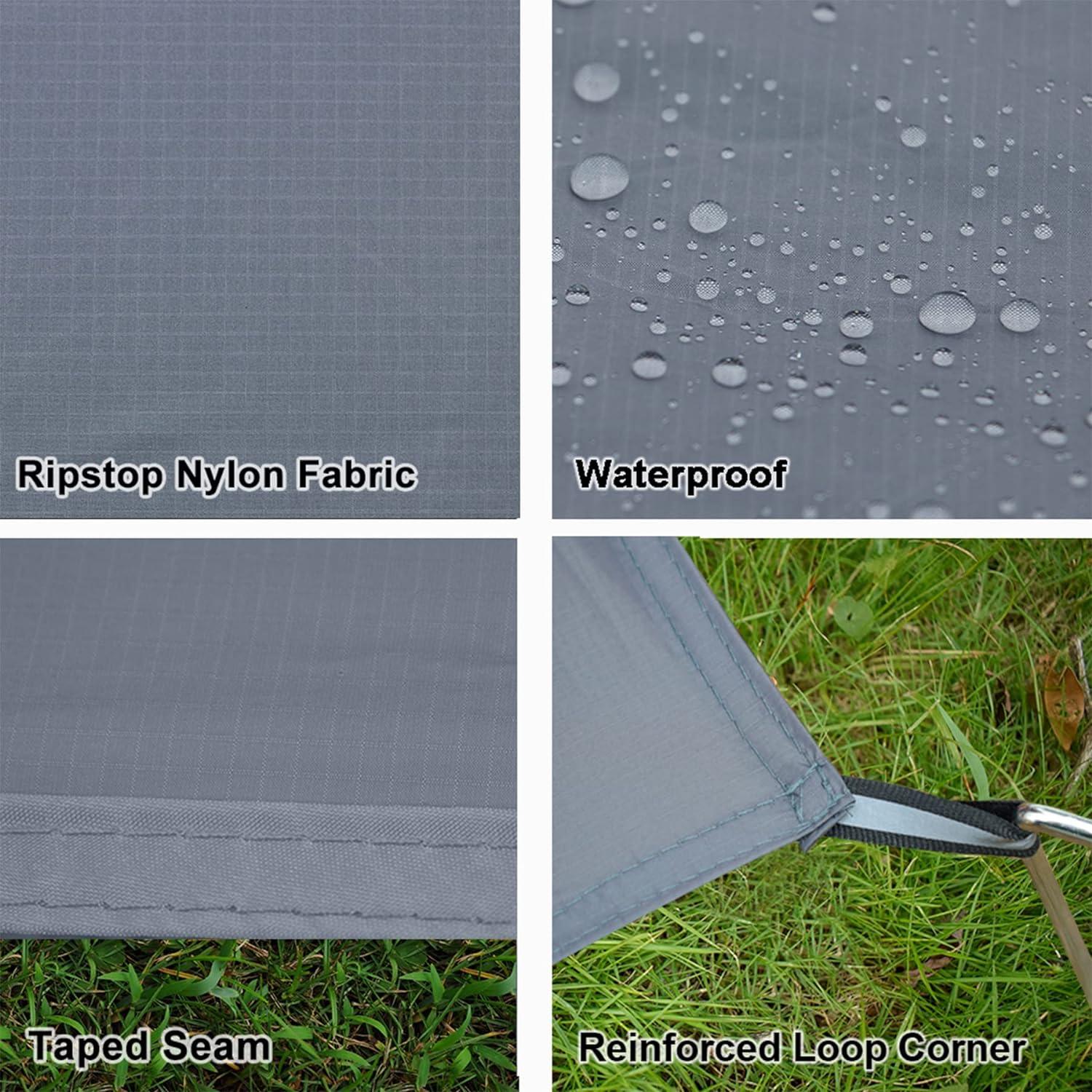 GEERTOP Waterproof Tent Footprint Camping Ground Mat - GeerTop Outdoor