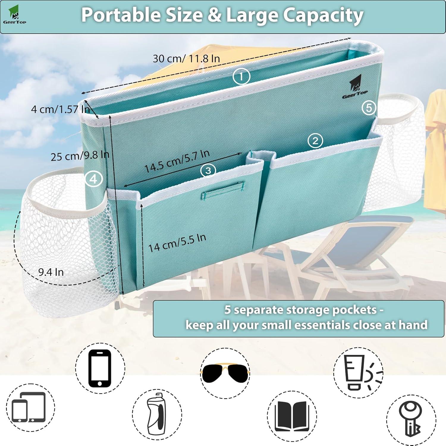 GEERTOP Portable Cup Holder for Beach Camping Chairs - GeerTop Outdoor