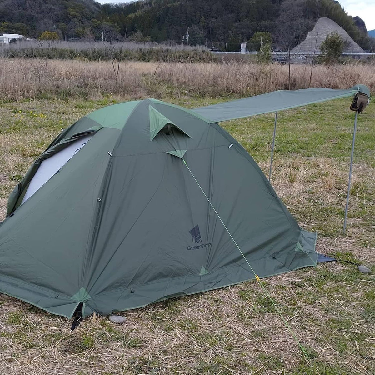 Toproad4 4 Person 4 Season Tent - Green