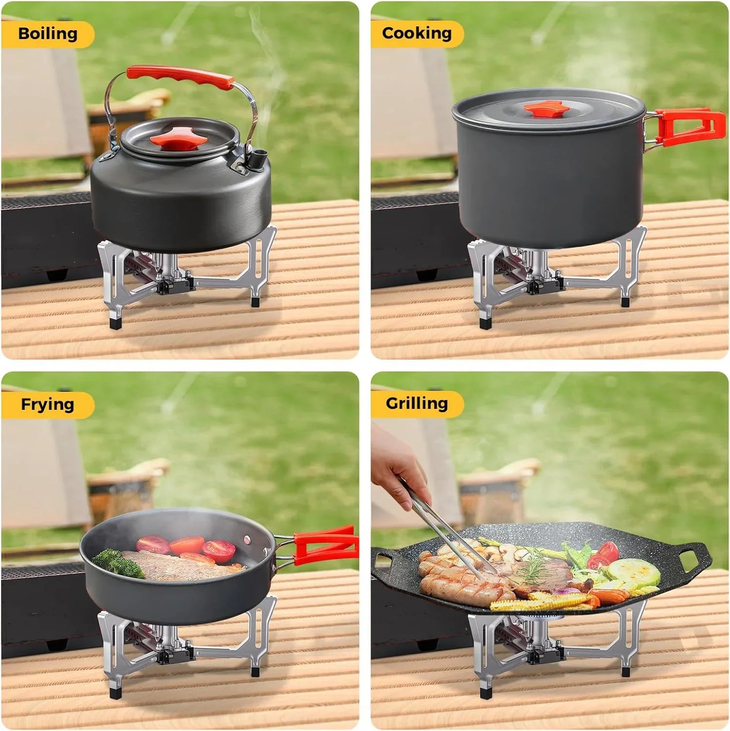 Foldable Butane Camping Stove