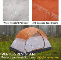 2 Person Lightweight Waterproof Camping Tent