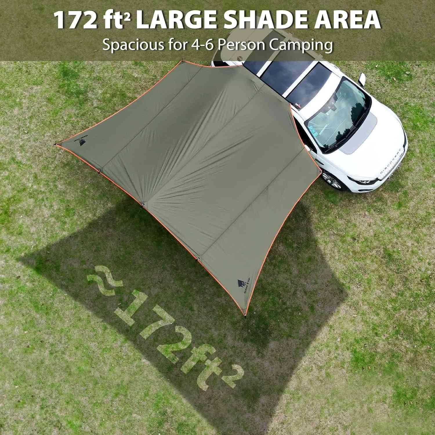 GEERTOP Portable Car Camping Tarp Side Awning - GeerTop Outdoor