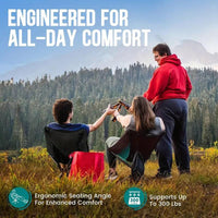 GeerTop Rotating Camp Chair - 300lb Capacity - GeerTop Outdoor