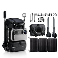 Modular Outdoor Backpack with Power and Magic Arm