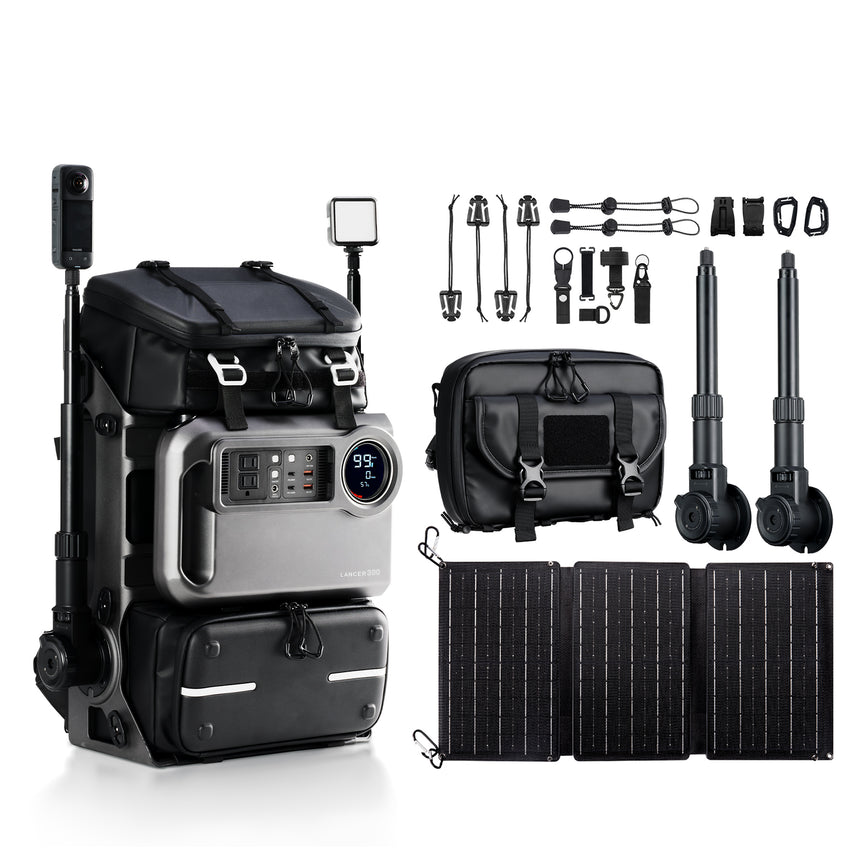 Modular Outdoor Backpack with Power and Magic Arm