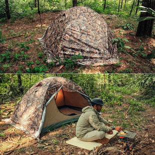 GEERTOP Toproad2 2 Person 4 Season Backpacking Tent - Relistic Camo