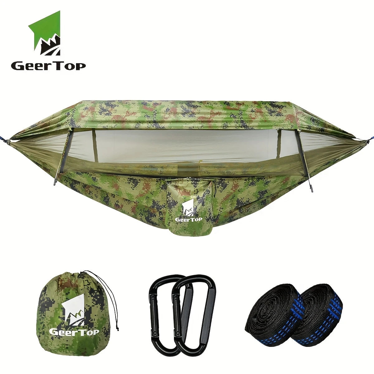 GEERTOP 1-2 Person Mosquito Proof Camping Hammock