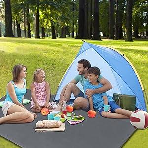 GEERTOP Waterproof Tent Footprint Camping Ground Mat - GeerTop Outdoor