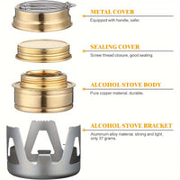 Geertop Ultralight Camping Alcohol Stove