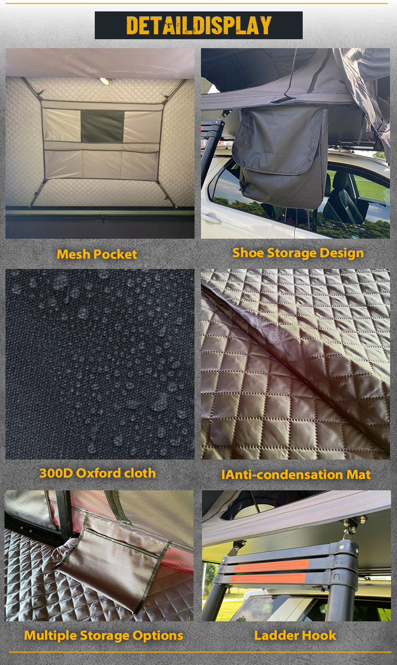 POLAR 2.0 | Aluminum Hard Shell Car Rooftop Tent