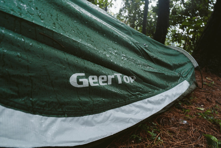 GEERTOP BivyII 1 Person 3 Season Green Ultralight Tent
