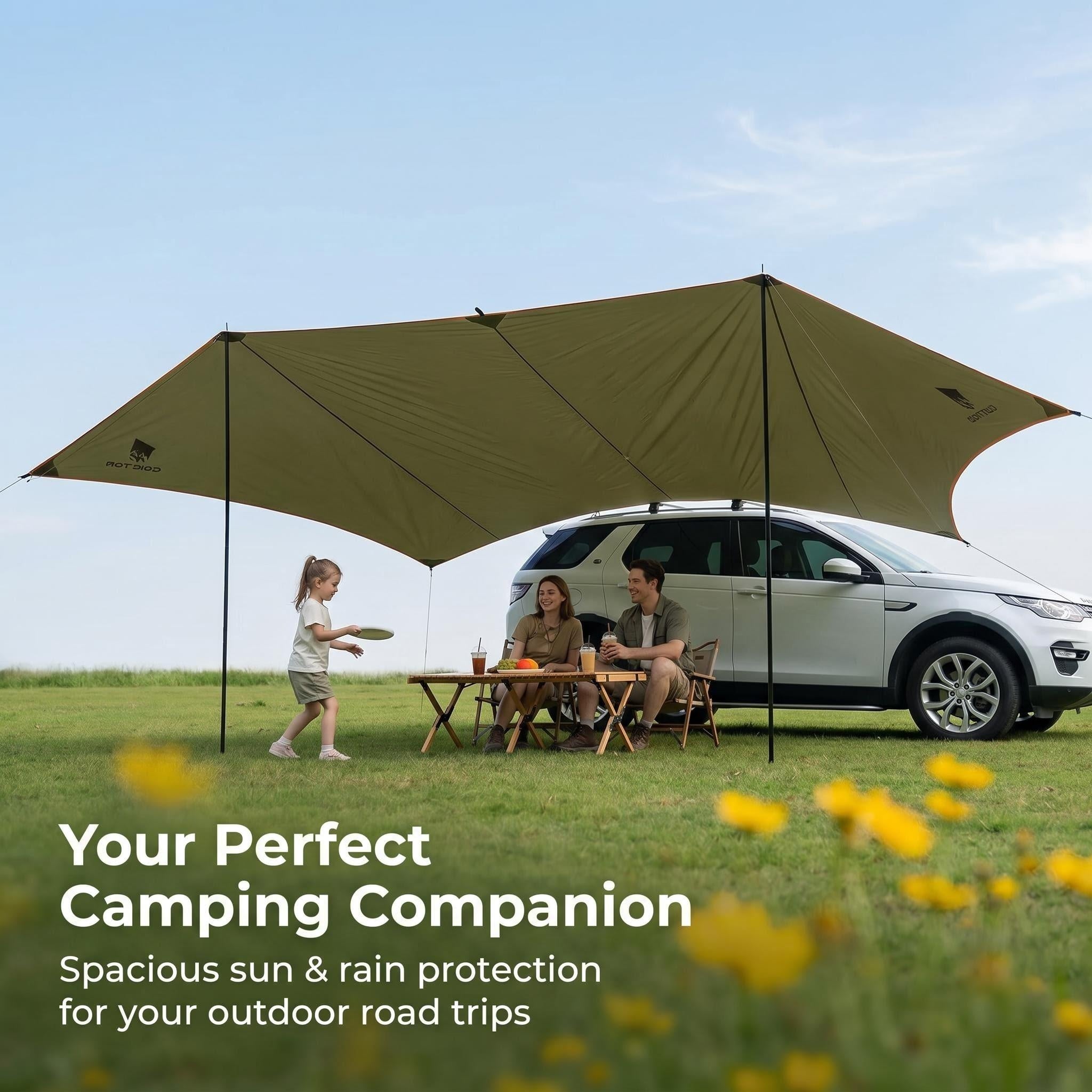 GEERTOP Portable Side Camping Car Awning