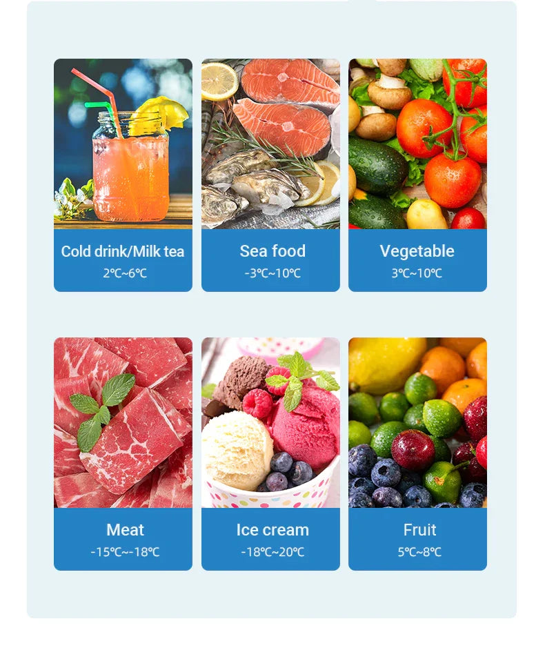 F1 Portable Outdoor Refrigerator/ Ice Maker With Wheel