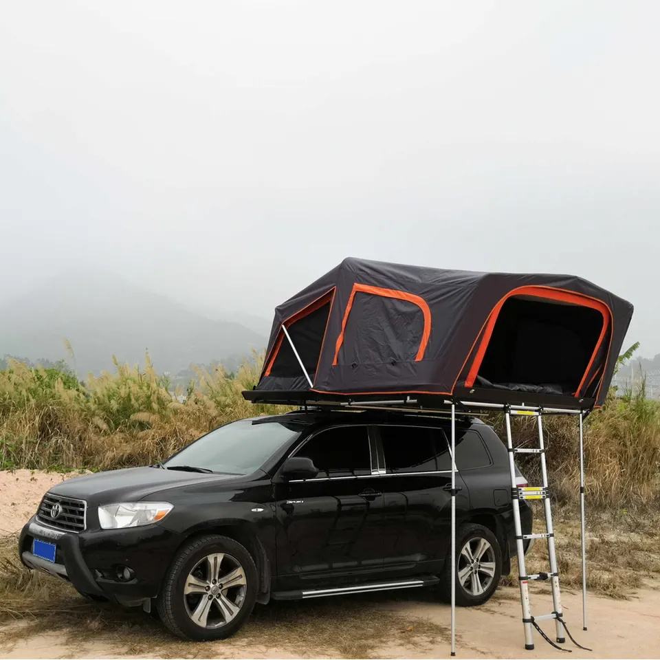 BANDIT | GeerTop 3-4 Person Aluminum Hard Shell Rooftop Tent (SUVS / Jeep / Bronco / Trucks)