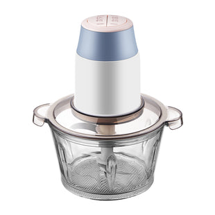 350W Glass 2L Capacity Electric Chopper Meat