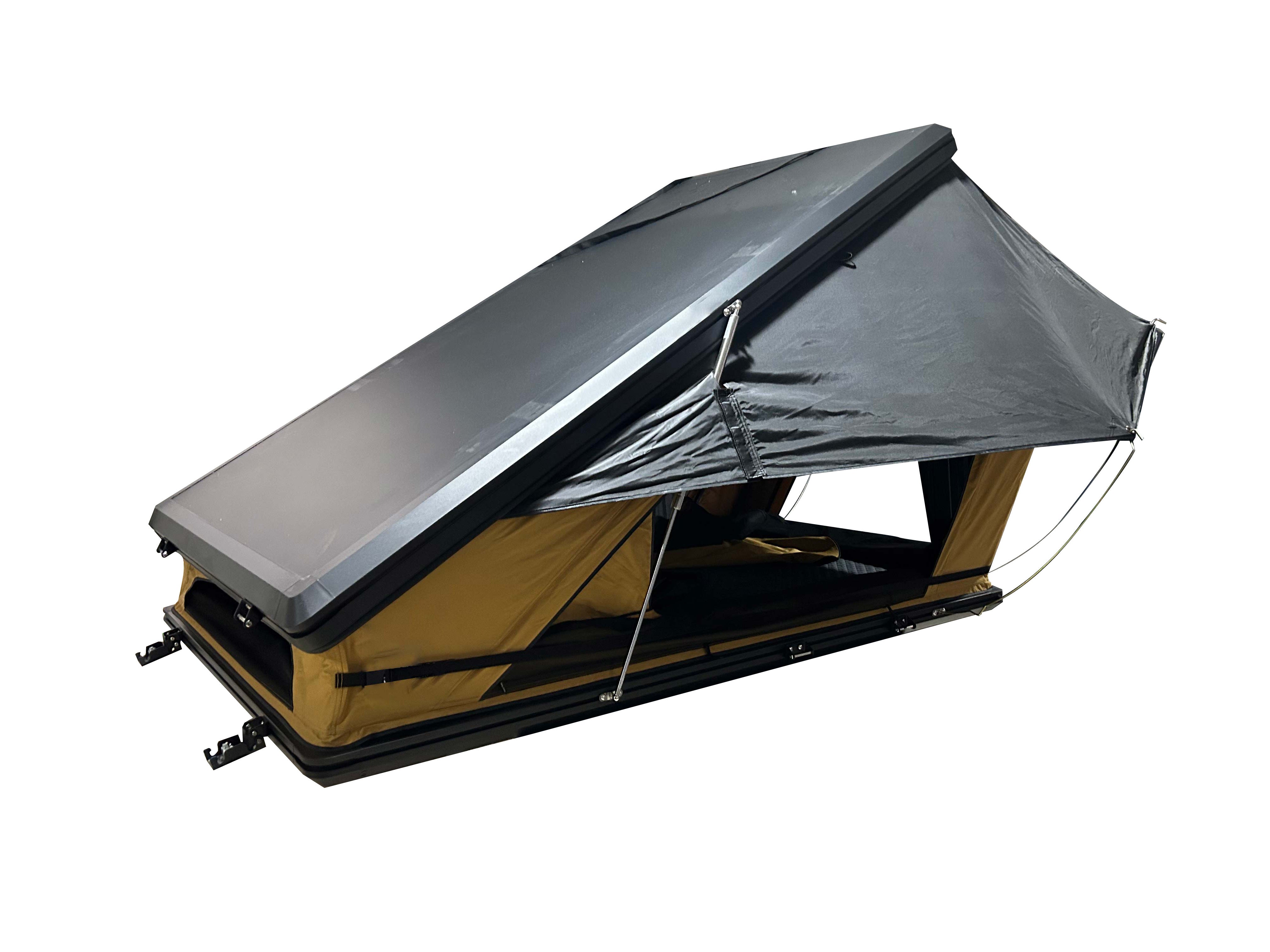 NEXAR | GeerTop 2-3 Person Aluminum Portable Trailer Camper RoofTop Tent